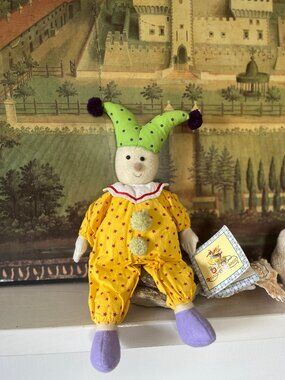 Vintage Rare 1999 Jester "Gregory" Mary Engelbreit Plush